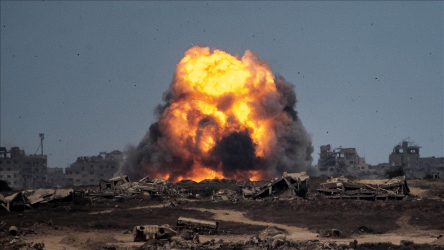 İsrail ordusundan Gazze’ye ateşkese rağmen hava ve topçu saldırıları