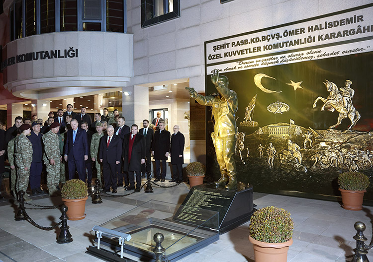 Erdoğan: Huzur için caydırıcılığımızı sürekli güçlendirmek zorundayız