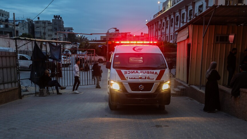 İsrail’in Gazze’ye saldırıları ve mühimmat patlaması sonucu 16 Filistinli yaralandı